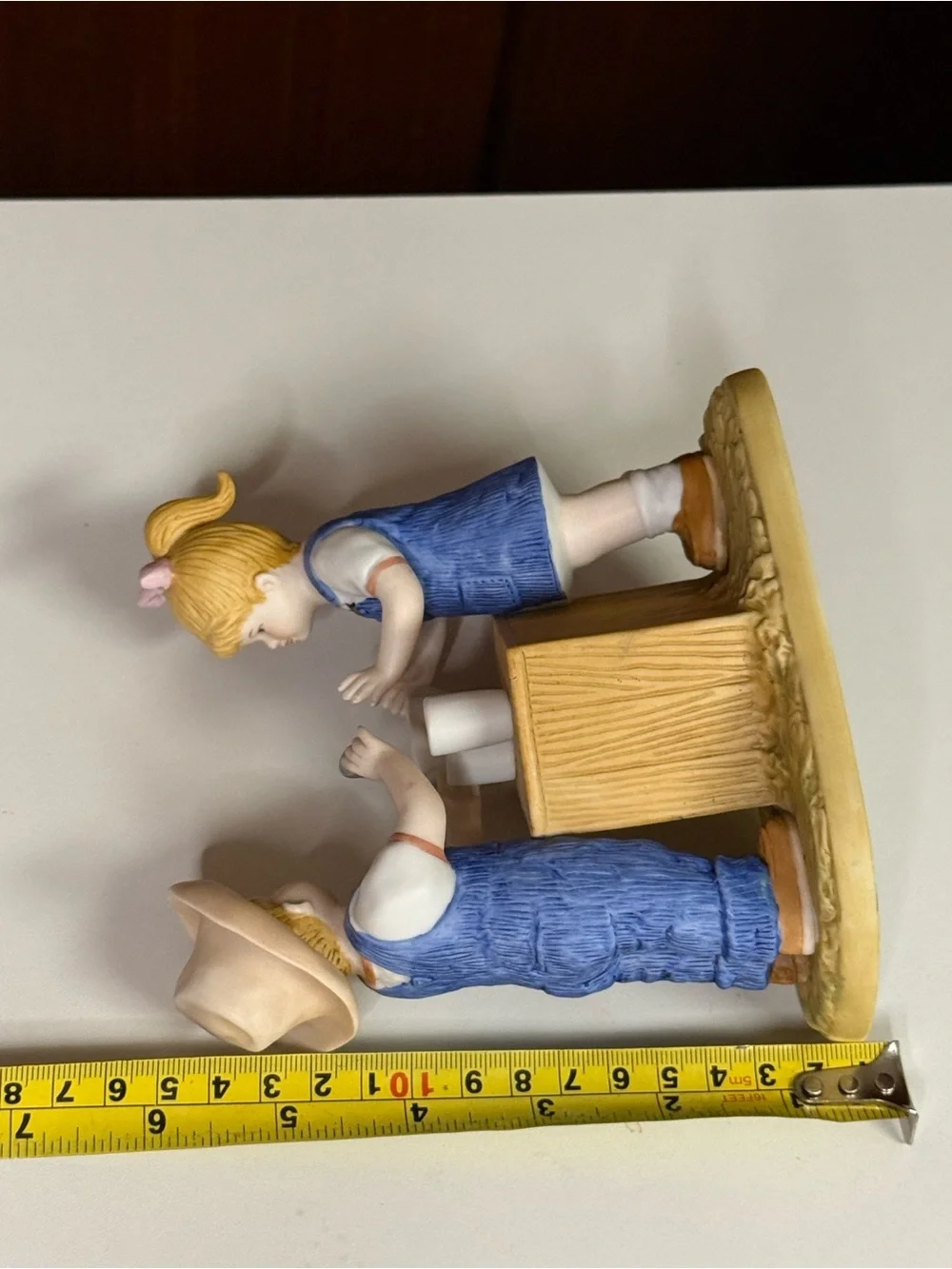Vintage Porcelain Country style fresh Lemonade Figurine